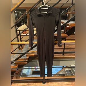 Black Long Sleeve Jumpsuit